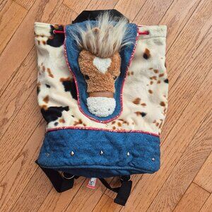 Douglas The Cuddle Toy Horse Plush Back Pack Rucksack